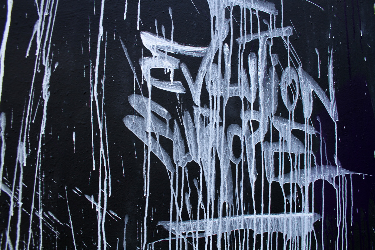 Graffiti at Evolution